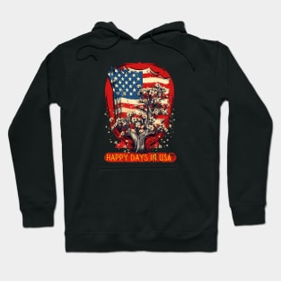 Happy days in USA Hoodie